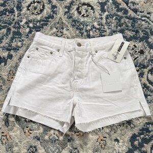 Pistola Crisp White Jean Shorts